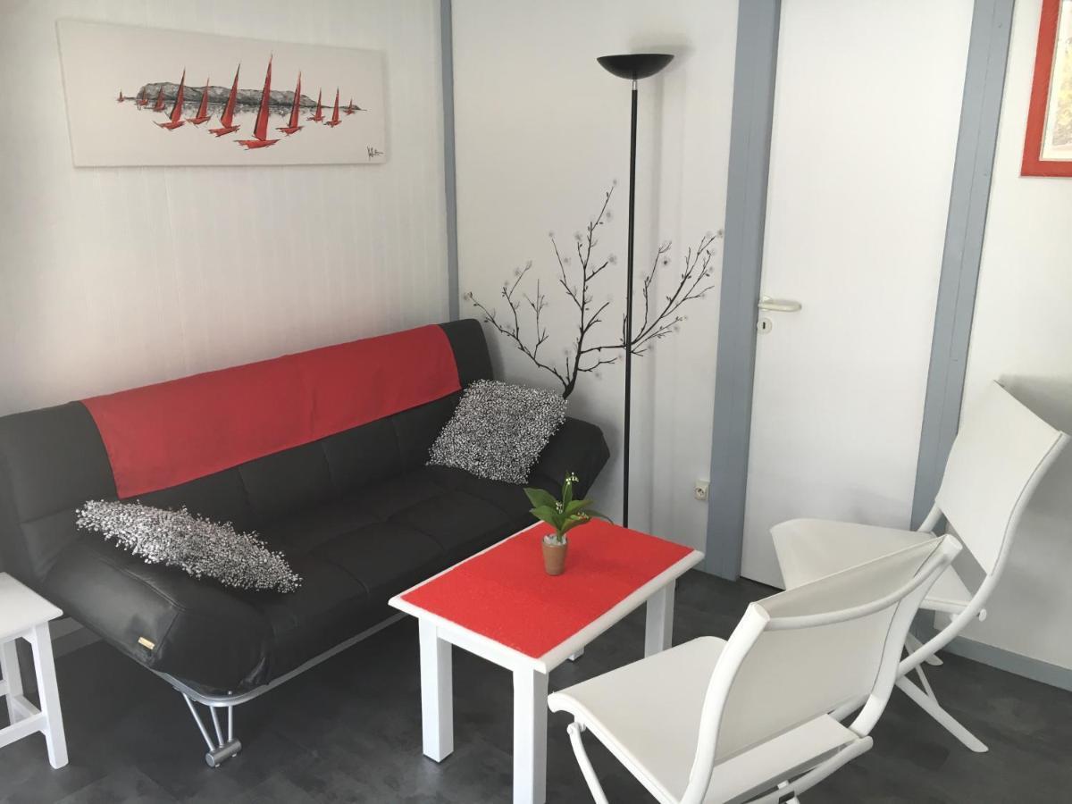 Chalet Orange Naturiste La Jenny Le Porge Buitenkant foto