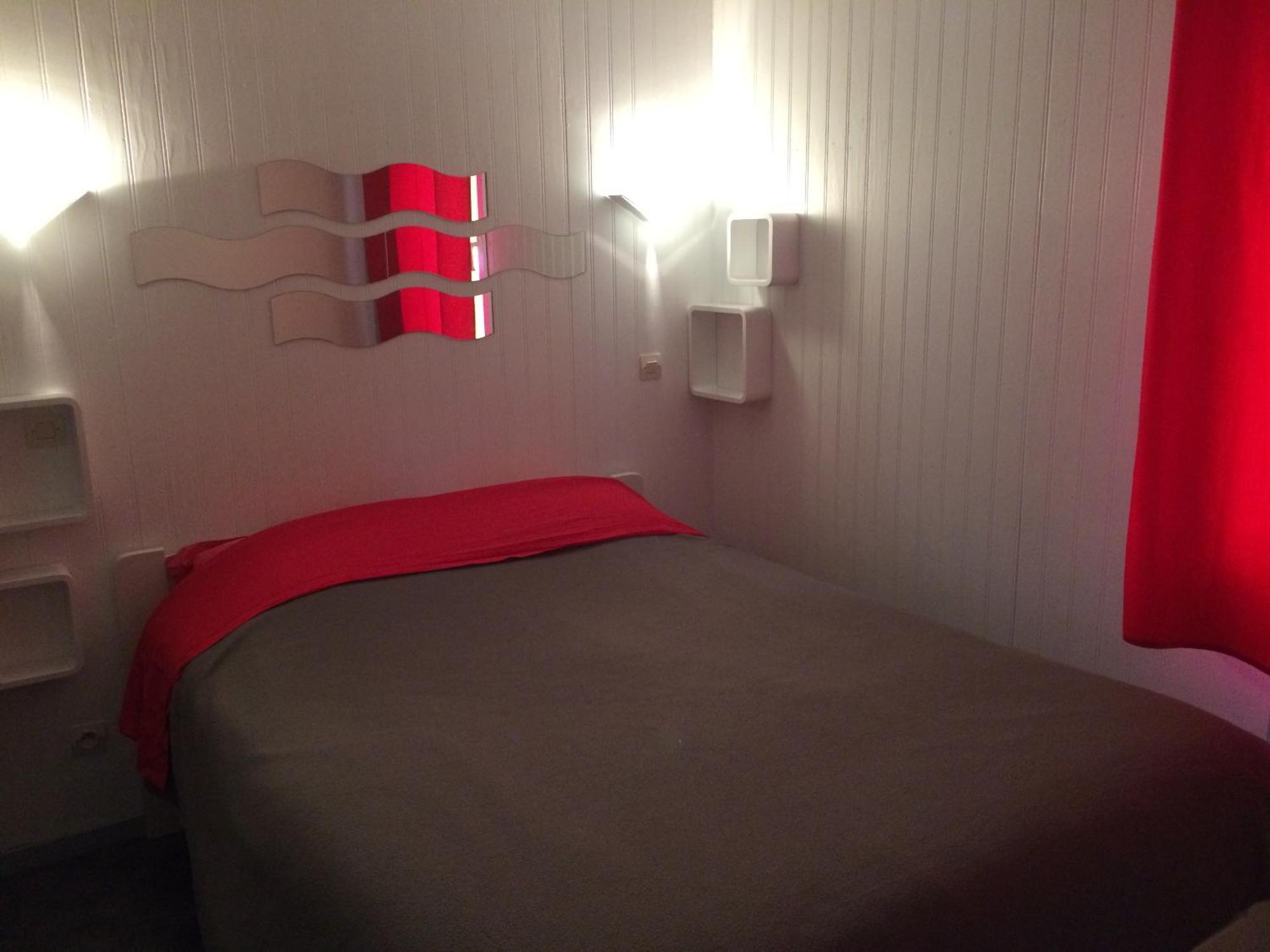 Chalet Orange Naturiste La Jenny Le Porge Kamer foto